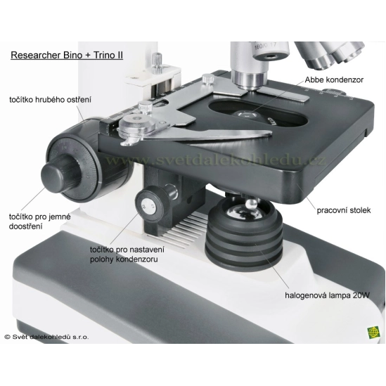 Researcher Bino II 40x - 1000x